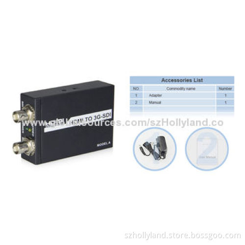 HDMI to 3G SDI Converter, SRC Function